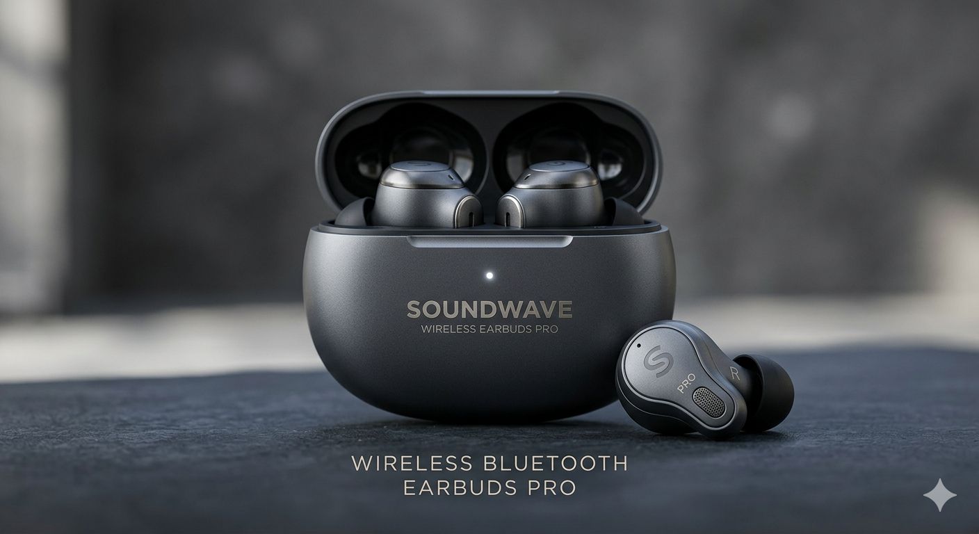 Bluetooth Wireless Earbuds Pro