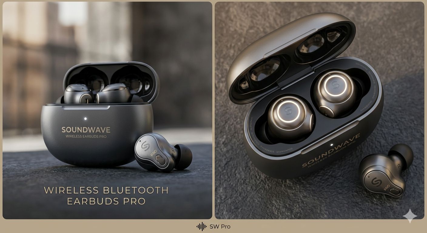 Bluetooth Wireless Earbuds Pro